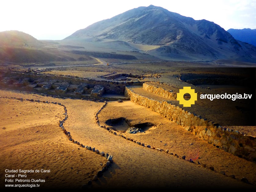 La Ciudad Sagrada de Caral-Supe - Perú - www.arqueologia.tv