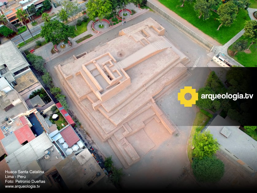 Huaca Santa Catalina - Perú - www.arqueologia.tv