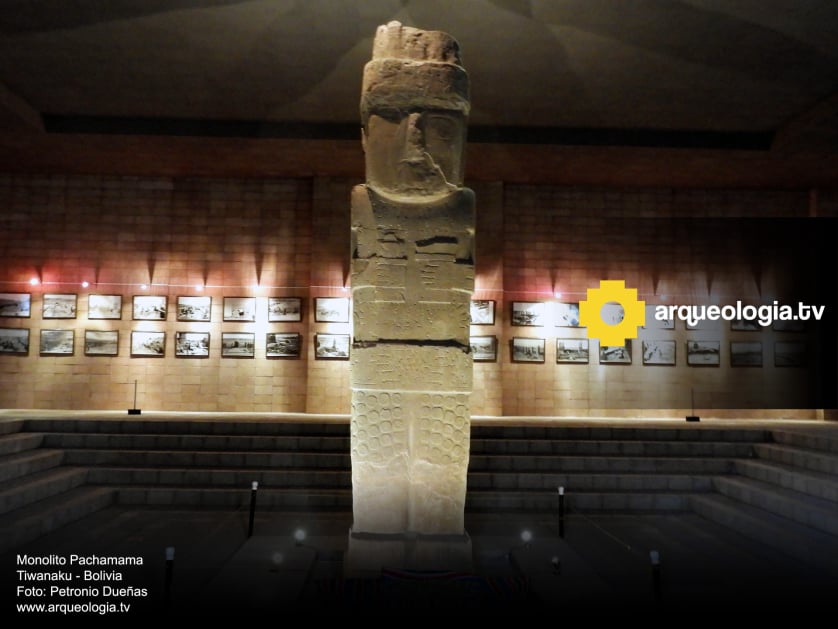 Monolito Pachamama - Bolivia - www.arqueologia.tv