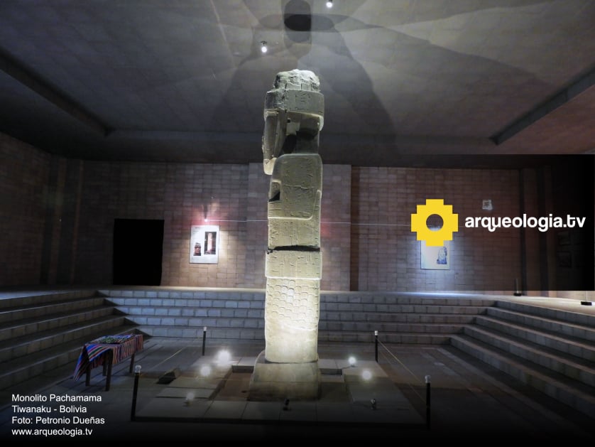 Monolito Pachamama - Bolivia - www.arqueologia.tv