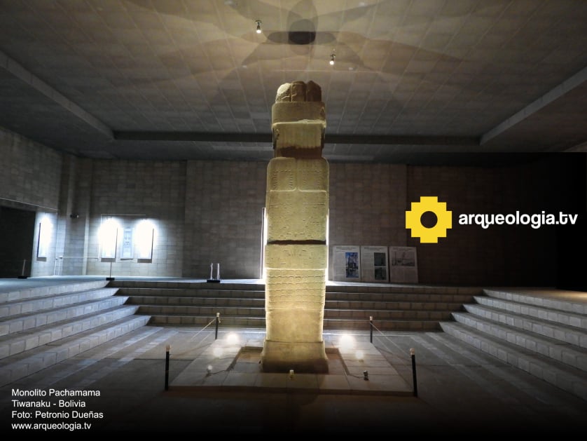 Monolito Pachamama - Bolivia - www.arqueologia.tv