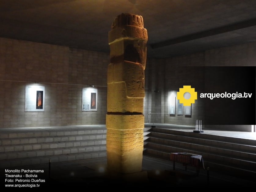 Monolito Pachamama - Bolivia - www.arqueologia.tv