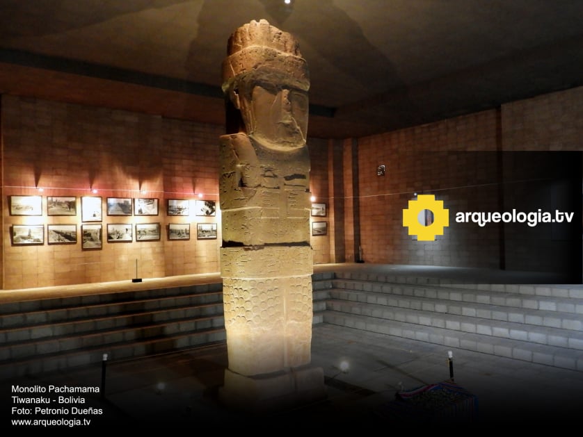 Monolito Pachamama - Bolivia - www.arqueologia.tv