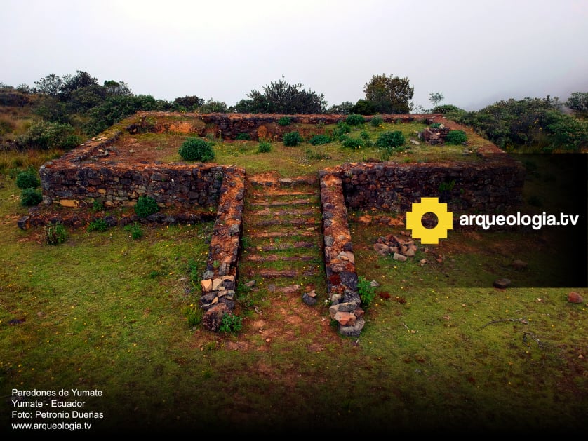 Paredones de Yumate - Ecuador - www.arqueologia.tv
