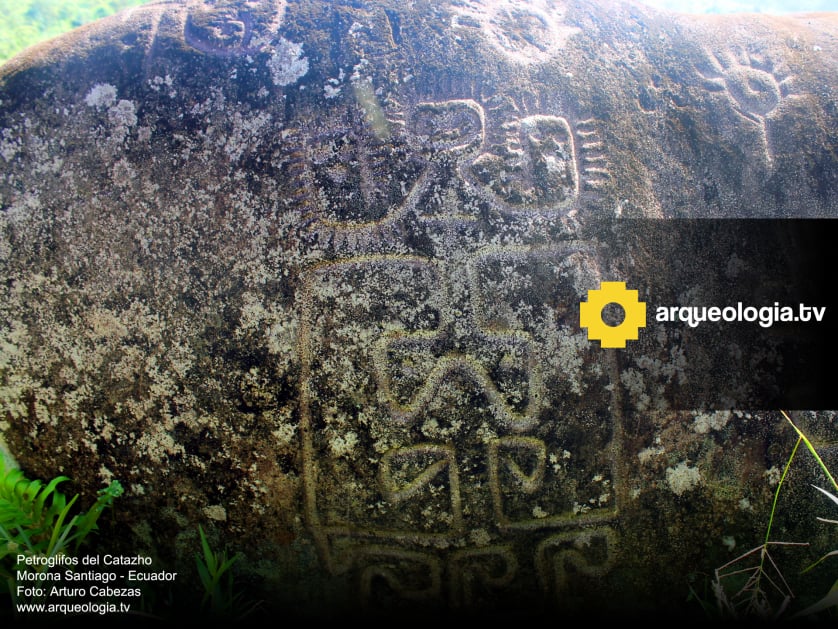 Los Petroglifos del Catazho - Ecuador - www.arqueologia.tv