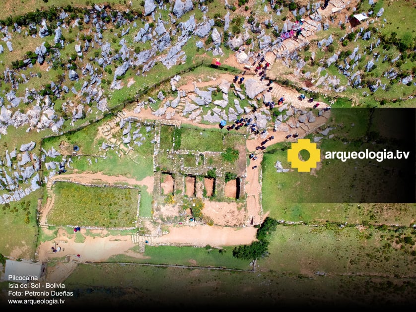 Palacio de Pilcocaina o Templo del Sol - Bolivia - www.arqueologia.tv