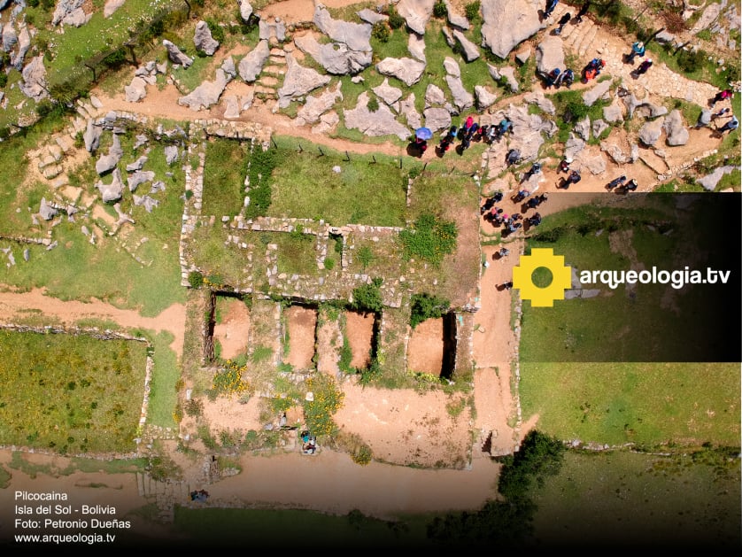 Palacio de Pilcocaina o Templo del Sol - Bolivia - www.arqueologia.tv